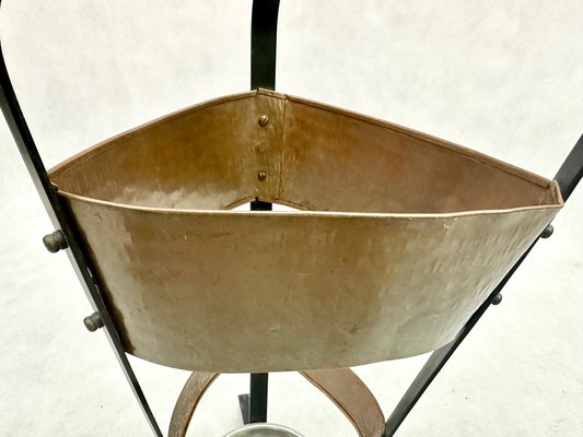 Mid-Century Copper Umbrella Stand, 1960s-ZCY-1749175