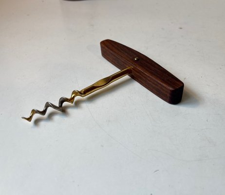 Mid-Century Corkscrew, Brass Bottle Opener and WMF Bird Peanut Dispenser, 1970s, Set of 3-LCR-1761204