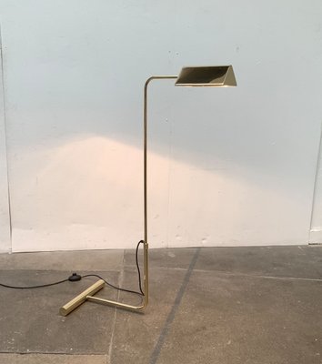 Mid-Century Counterweight Brass Floor Lamp, 1960s-UAH-1299736