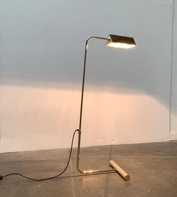 Mid-Century Counterweight Brass Floor Lamp, 1960s-UAH-1299736