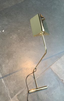 Mid-Century Counterweight Brass Floor Lamp, 1960s-UAH-1299736