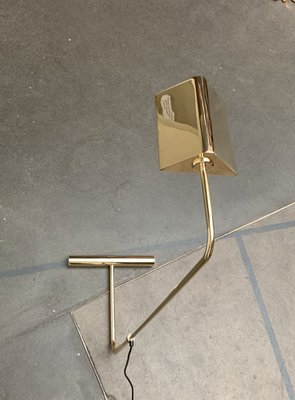 Mid-Century Counterweight Brass Floor Lamp, 1960s-UAH-1299736