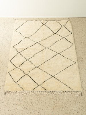 Mid-Century Cream Berber Rug-GPP-1328128