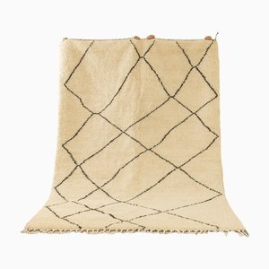 Mid-Century Cream Berber Rug-GPP-1328128