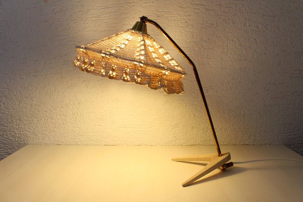 Mid-Century Crows Foot Table Lamp-BQF-973731