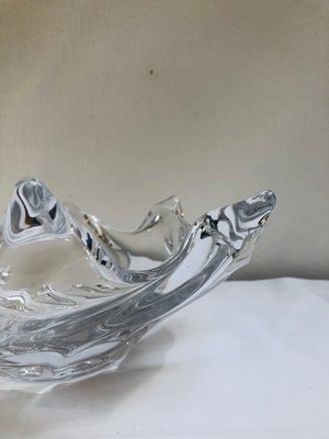 Mid-Century Crystal Bowl from Art Vannes, 1970s-RZY-608543