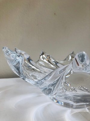 Mid-Century Crystal Bowl from Art Vannes, 1970s-RZY-608543