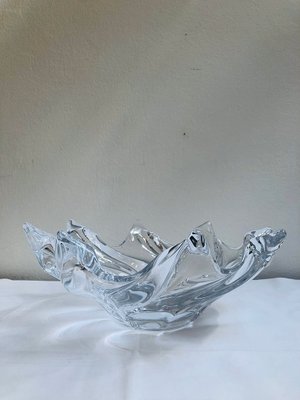 Mid-Century Crystal Bowl from Art Vannes, 1970s-RZY-608543