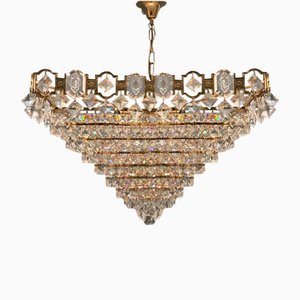 Mid-Century Crystal Chandelier, 1970s-JJC-587580