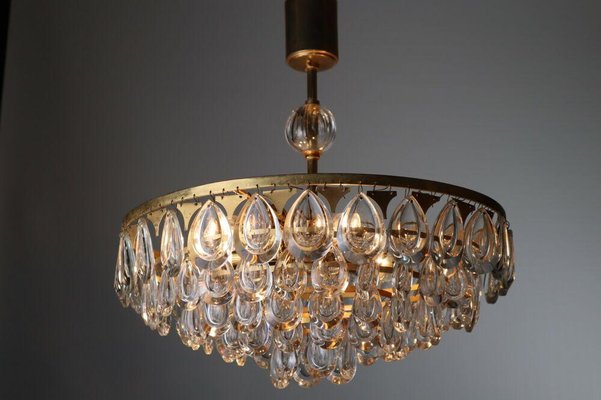 Mid-Century Crystal Glass Ceiling from Palwa, 1960s-ESB-1376542