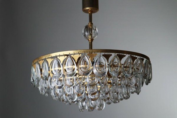 Mid-Century Crystal Glass Ceiling from Palwa, 1960s-ESB-1376542