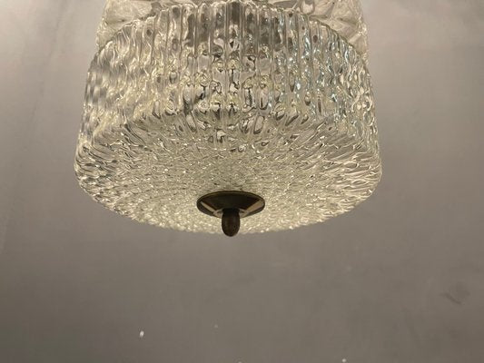 Mid-Century Crystal Light Pendant, 1970s-JJC-1447210