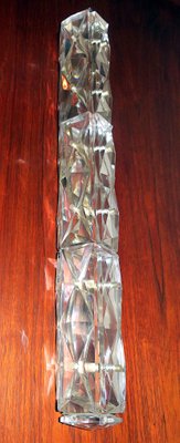 Mid-Century Crystal Long Wall Light from Kinkeldey, 1960s-ED-2017152