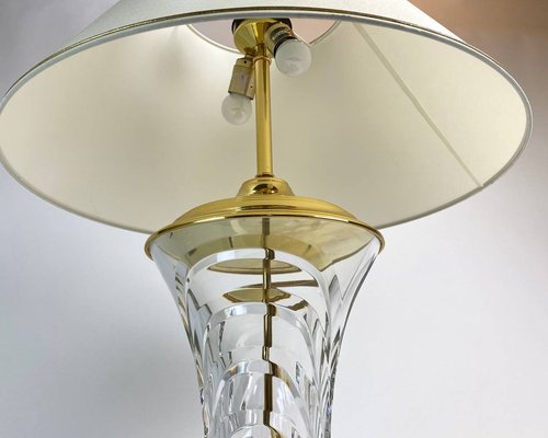 Mid-Century Crystal Table Lamp from Nachtmann, 1970s-GYX-1284296