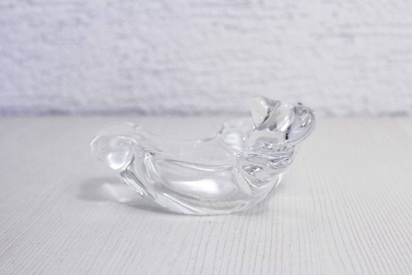 Mid-Century Crystal Teddy Bear Ashtray from Vannes Le Châtel-BQF-1351244