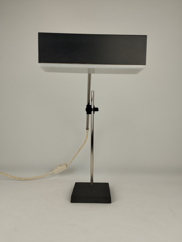 Mid-Century Cubic Desk Lamp from Leclaire & Schäfer