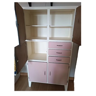 Mid-Century Cupboard in Pink-TCS-1747299