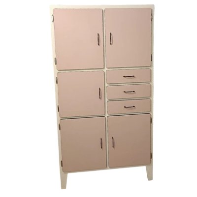 Mid-Century Cupboard in Pink-TCS-1747299