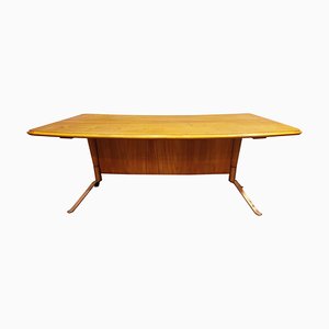 Mid-Century Curved Coffee Table, 1960s-IRH-846734