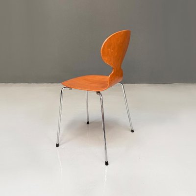 Mid-Century Curved Wood and Legs Ant Chair by Fritz Hansen, 1970s-GDD-1350928