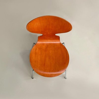 Mid-Century Curved Wood and Legs Ant Chair by Fritz Hansen, 1970s-GDD-1350928