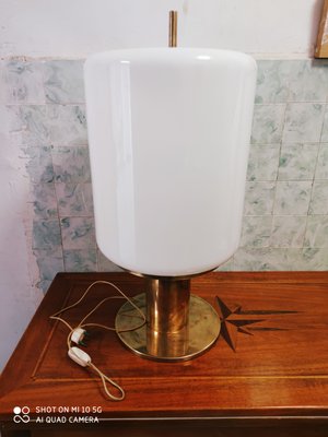 Mid-Century Cylinder Table Lamp-QLH-885109