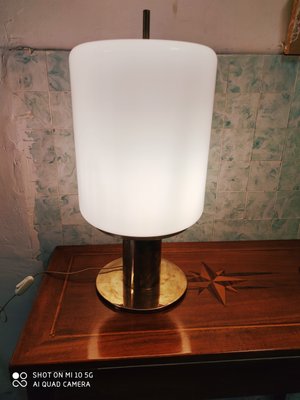 Mid-Century Cylinder Table Lamp-QLH-885109