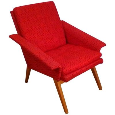 Mid-Century Czech Armchair by Miroslav Navratil, 1950s-TZ-602156