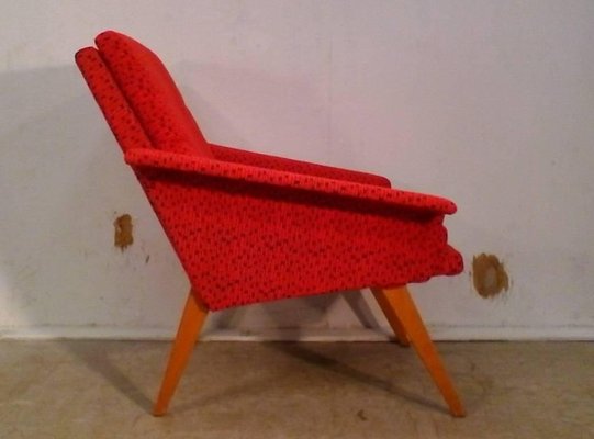 Mid-Century Czech Armchair by Miroslav Navratil, 1950s-TZ-602156