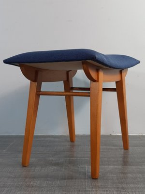 Mid-Century Czech Armchair with Stool by Frantisek Jiràk for Tatra, 1960s, Set of 2-EYI-1799418