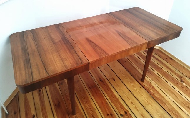 Mid-Century Czech Dining Table by Jindřich Halabala for Up Races, 1950s-DHD-1770328