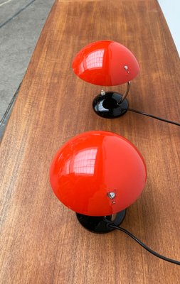 Mid-Century Czech Minimalist Table Lamps by Josef Hurka for Drukov, Brno, Set of 2-UAH-1115359