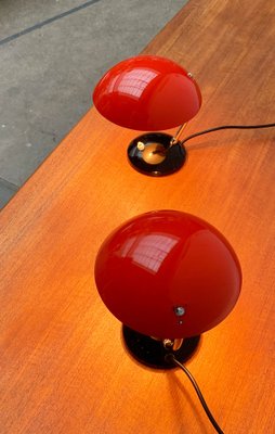 Mid-Century Czech Minimalist Table Lamps by Josef Hurka for Drukov, Brno, Set of 2-UAH-1115359