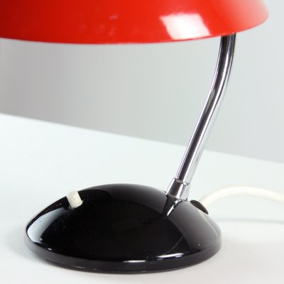 Mid-Century Czech Red 1964/1 Table Lamp from Drukov, 1964-UL-799845