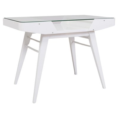 Mid-Century Czech White Table by František Jirák for Tatra, 1950s-WHY-1113539