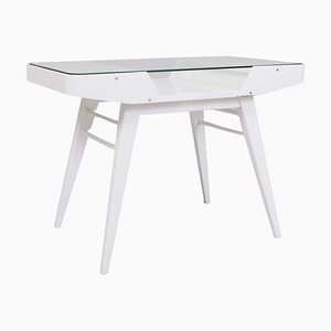 Mid-Century Czech White Table by František Jirák for Tatra, 1950s-WHY-1113539