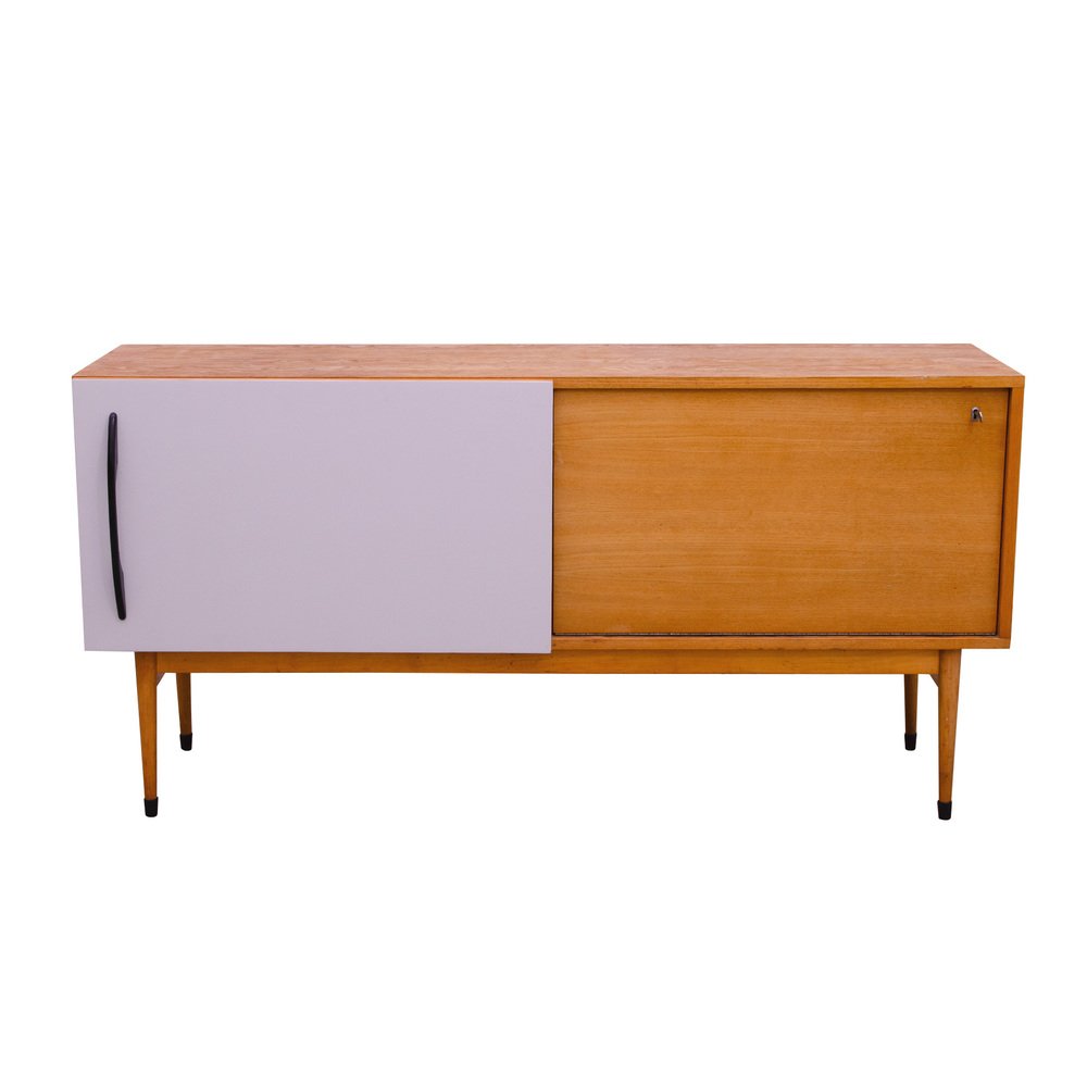 Mid-Century Czechoslovak Sideboard with Sliding Doors, 1960s