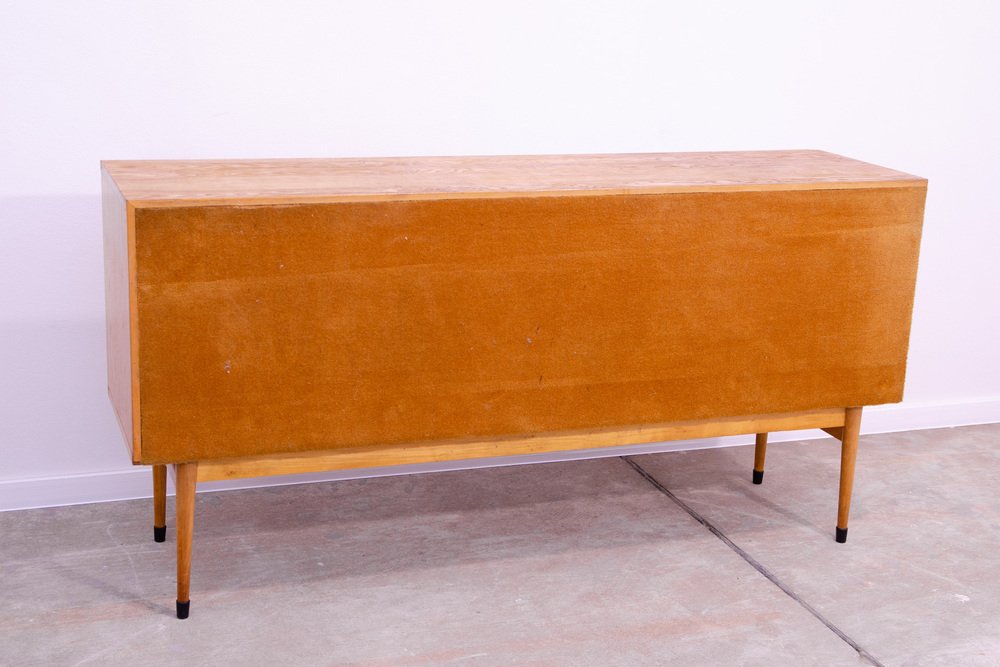 Mid-Century Czechoslovak Sideboard with Sliding Doors, 1960s