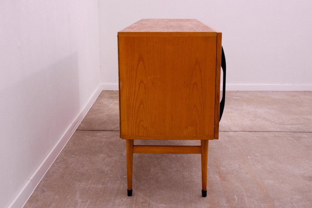 Mid-Century Czechoslovak Sideboard with Sliding Doors, 1960s