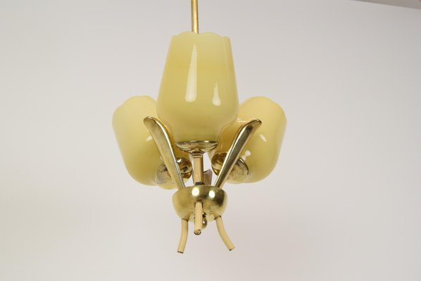 Mid-Century Czechoslovakia Chandelier, 1960s-TZ-1252038