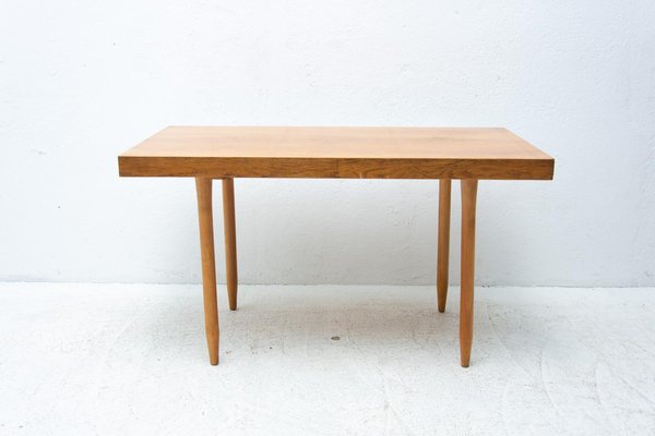 Mid-Century Czechoslovakian Central Table in Beech Wood, 1960s-HXT-1216324