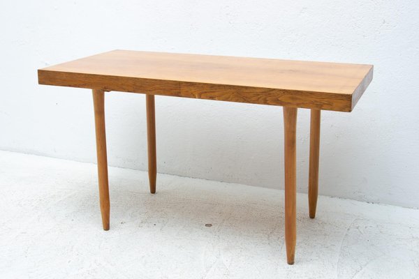 Mid-Century Czechoslovakian Central Table in Beech Wood, 1960s-HXT-1216324