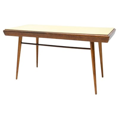 Mid-Century Czechoslovakian Coffee Table in Formica and Beech Wood, 1960s-HXT-1216327