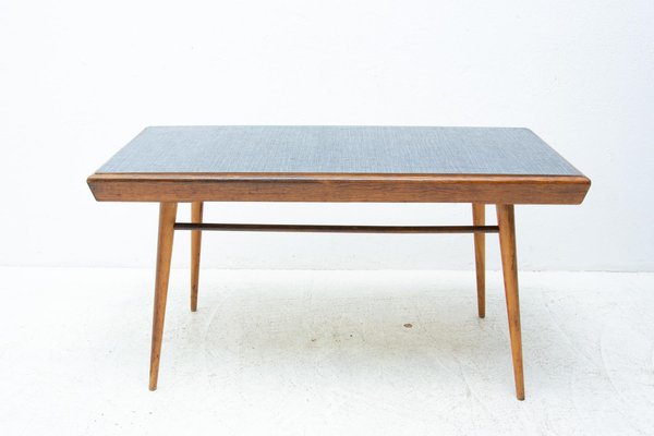 Mid-Century Czechoslovakian Coffee Table in Formica and Beech Wood, 1960s-HXT-1216327