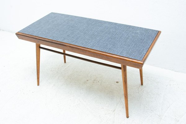 Mid-Century Czechoslovakian Coffee Table in Formica and Beech Wood, 1960s-HXT-1216327