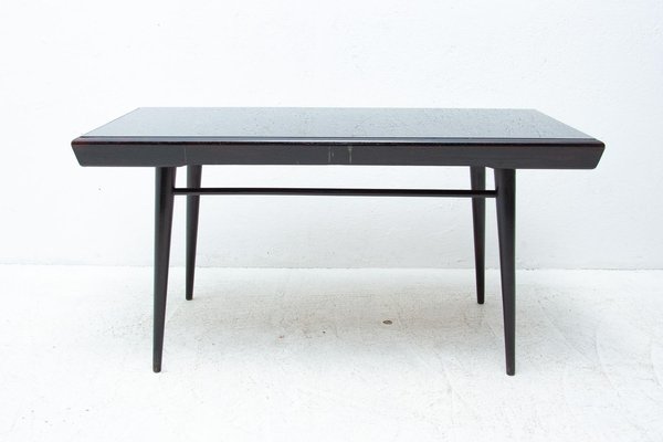 Mid-Century Czechoslovakian Coffee Table in Opaxite Glass, 1960s-HXT-1210949