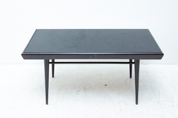 Mid-Century Czechoslovakian Coffee Table in Opaxite Glass, 1960s-HXT-1210949