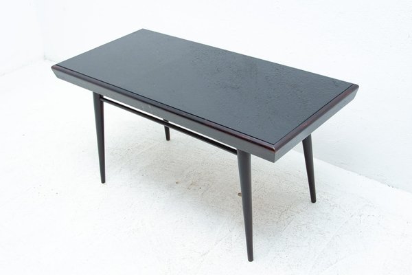 Mid-Century Czechoslovakian Coffee Table in Opaxite Glass, 1960s-HXT-1210949