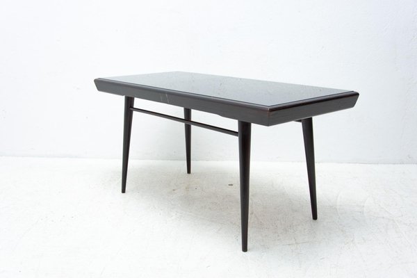 Mid-Century Czechoslovakian Coffee Table in Opaxite Glass, 1960s-HXT-1210949