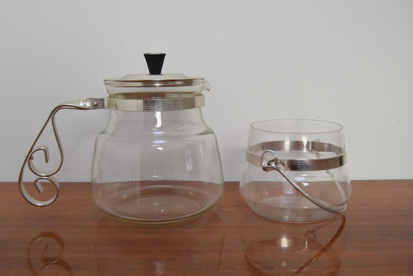 Mid-Century Czechoslovakian Cooking Glass Set, 1960s, Set of 21